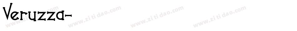 Veruzza字体转换