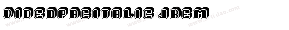 VideopacItalic-JKeM字体转换