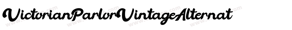 VictorianParlorVintageAlternateFree-Yoe4字体转换 VictorianParlorVintageAlternateFree-Yoe4字体转换