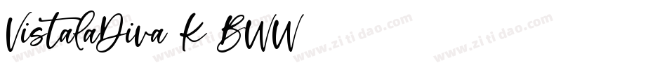 VistaLaDiva-K7BWW字体转换