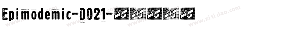 Epimodemic-DO21字体转换