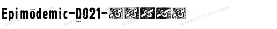 Epimodemic-DO21字体转换