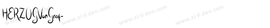 HERZOGVonGraf字体转换