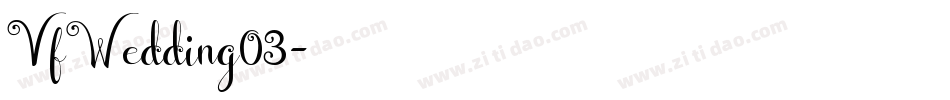 VfWedding03字体转换