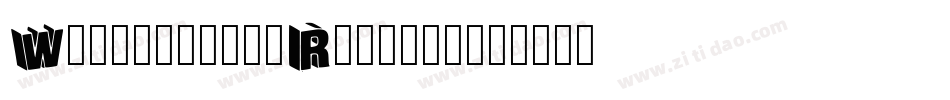 Wellington-Regular字体转换