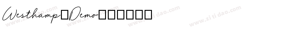 Westhamp_Demo字体转换