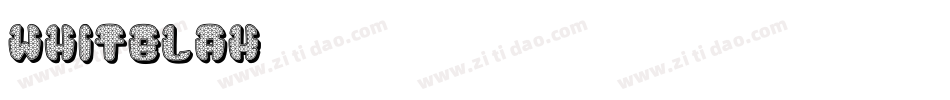 WHITELAK字体转换
