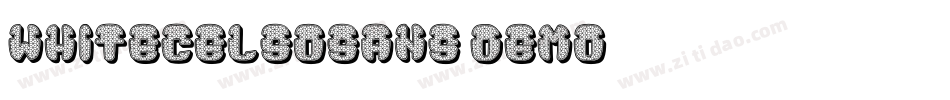WhiteCelsoSans_demo字体转换