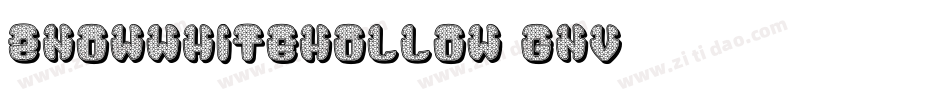 ZnowWhiteHollow-1Gnv0字体转换