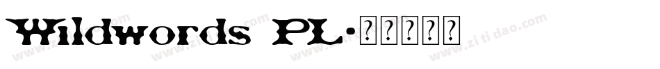 Wildwords_PL字体转换