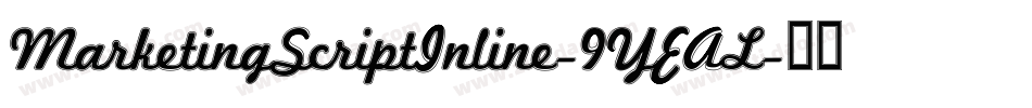 MarketingScriptInline-9YEAL字体转换
