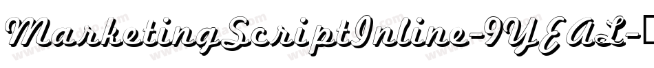 MarketingScriptInline-9YEAL字体转换