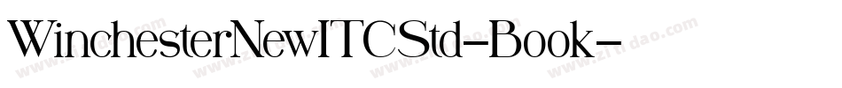 WinchesterNewITCStd-Book字体转换