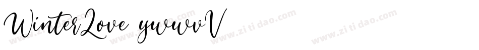 WinterLove-ywwvV字体转换