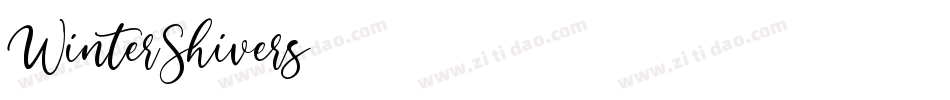 WinterShivers字体转换