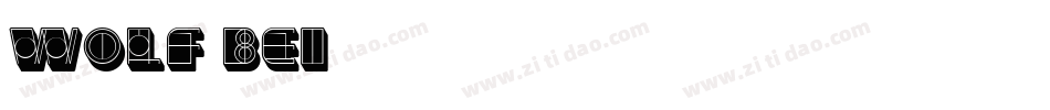 Wolf4bei字体转换