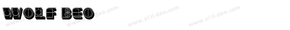 Wolf4beo字体转换
