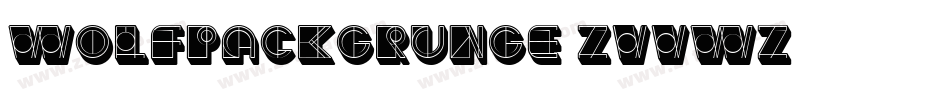 WolfpackGrunge-ZVVWZ字体转换
