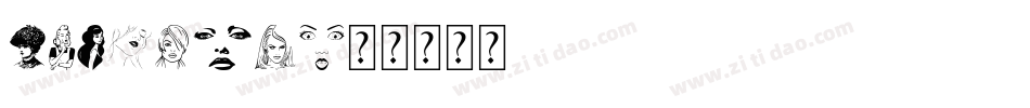 26Woman字体转换