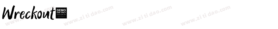 Wreckout字体转换