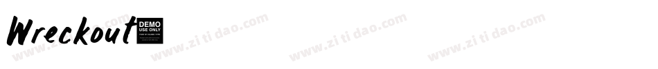 Wreckout字体转换