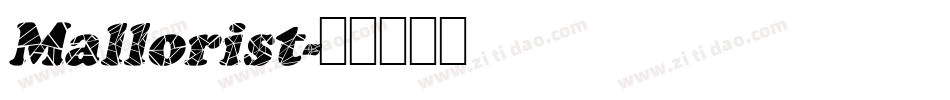 Mallorist字体转换