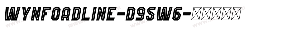 WynfordLine-d95w6字体转换