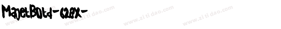 MajelBold-628x字体转换