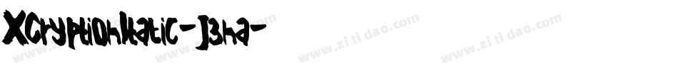 XCryptionItalic-J3na字体转换 XCryptionItalic-J3na字体转换