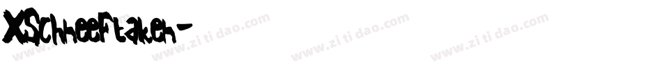 XSchneeFlaken字体转换
