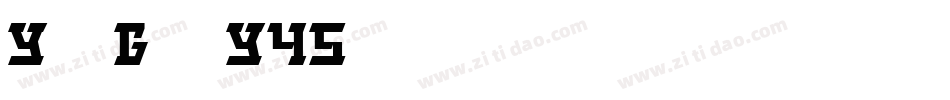 YellowGinger-Y45v字体转换