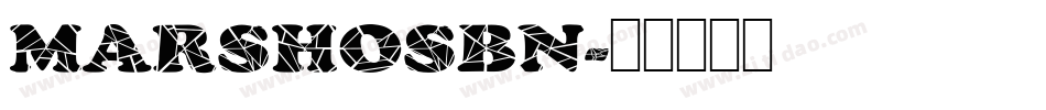 MARSHOSBN字体转换