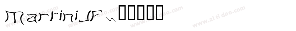 MartiniJF字体转换