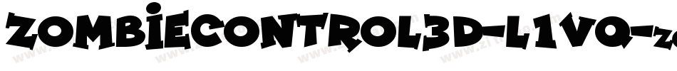 ZombieControl3D-l1vq字体转换