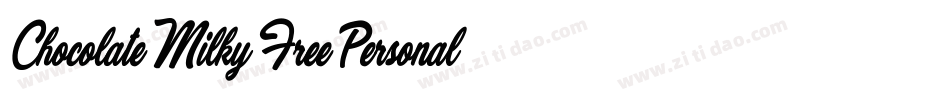 Chocolate-Milky-Free-Personal-2字体转换