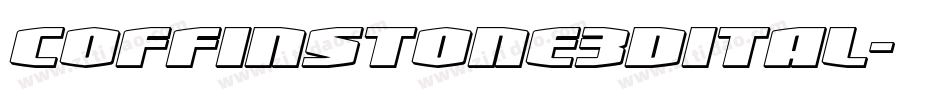 coffinstone3dital字体转换
