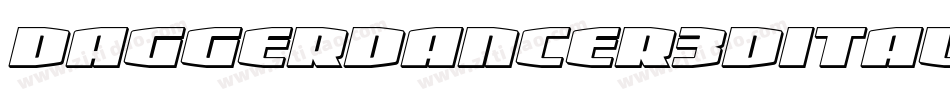 daggerdancer3dital字体转换