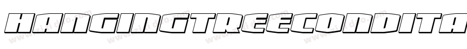 hangingtreecondital字体转换