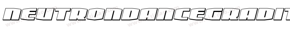 neutrondancegradital字体转换