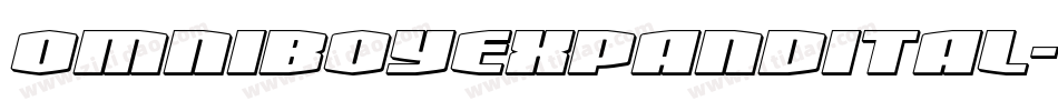 omniboyexpandital字体转换 omniboyexpandital字体转换