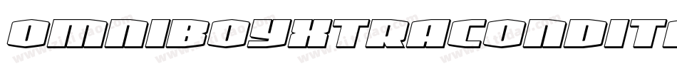 omniboyxtracondital字体转换