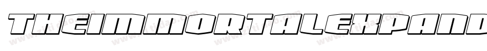 theimmortalexpandital字体转换