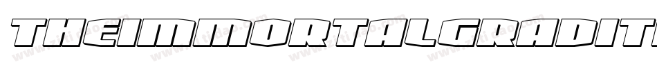 theimmortalgradital字体转换