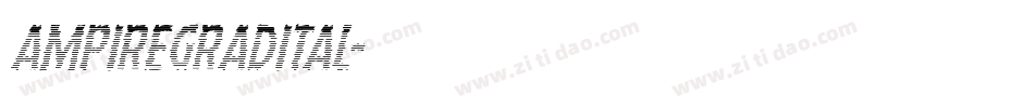 ampiregradital字体转换