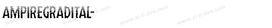 ampiregradital字体转换