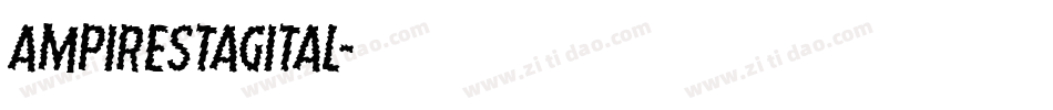 ampirestagital字体转换
