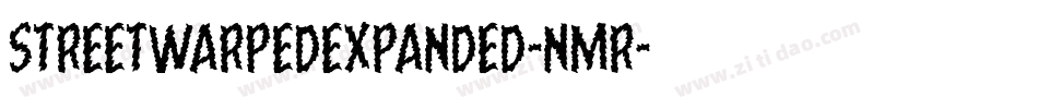 StreetWarpedExpanded-nMR字体转换