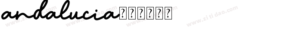 andalucia字体转换