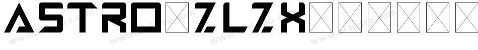 Astro-ZLzx字体转换
