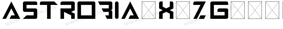 Astrobia-X8zg字体转换